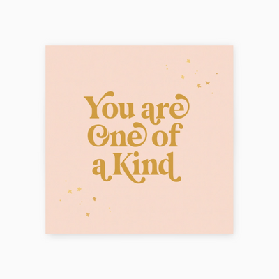 Small Double-Sided Match Box: You Are One of A Kind