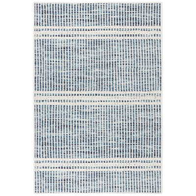 Malta Blue Machine Washable Rug