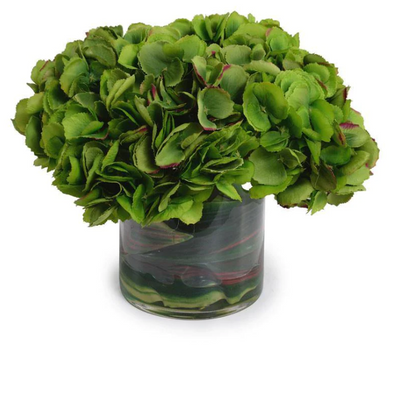 Small Hydrangea Arrangement - Green