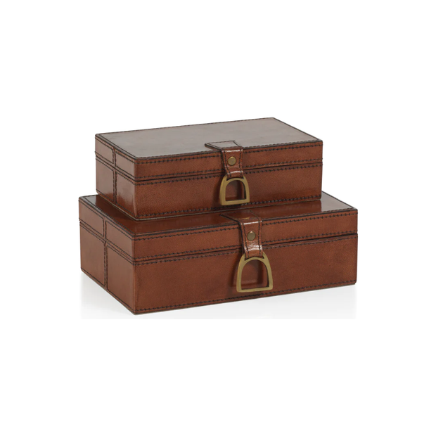 Connaught Leather Box - Small