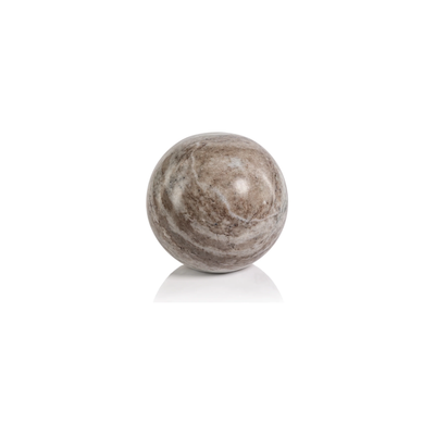 Arabescato Marble Bookend - Ball