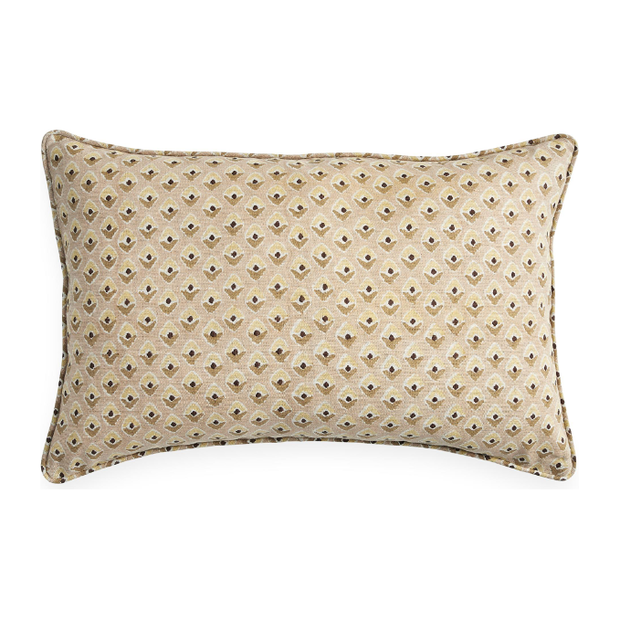 Aleppo Shell Linen Pillow - 14" x 22"