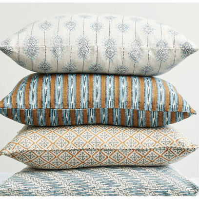 Bombay Riviera Linen Pillow - 20