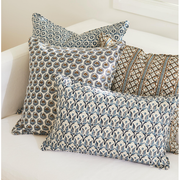 Cirali Azure Linen Pillow - 14" x 22"