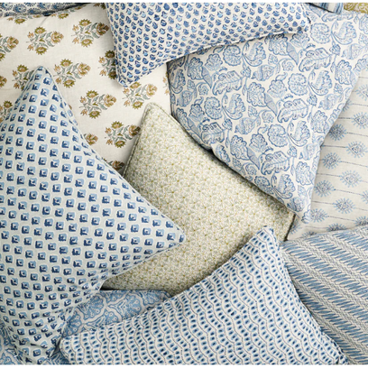 Lyon Tahoe Linen Pillow - 20