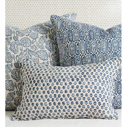 Savoie Riviera Linen Pillow - 20