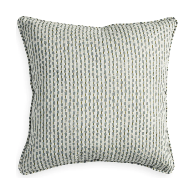 Seti Celadon Moss Linen Pillow - 20" x 20"