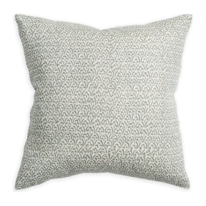 Collioure Celadon Linen Pillow - 22