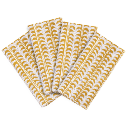 Luxor Saffron Cotton Napkin