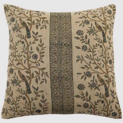 Ek Chriya Teal Pillow - 22" x 22"