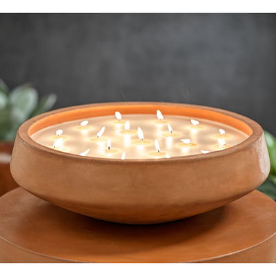 San Miguel Outdoor Concrete Scented Candle - 19 wicks