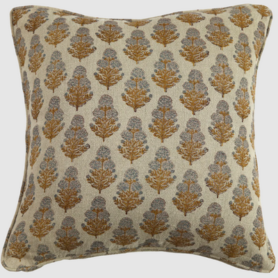 Marigold Mustard Pillow - 22" x 22"