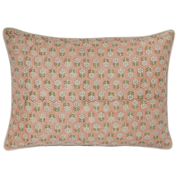 Tulsi Coral Pillow - 14" x 20"