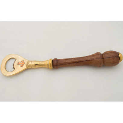 Bottle Opener With Wooden Handle