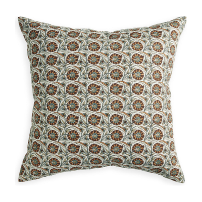 Istanbul Sumac Linen Pillow - 22"x22"