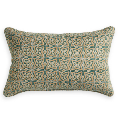 Patuli Byzantine Linen Pillow - 14"x22"