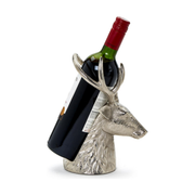 Silver Stag Bottle Holder