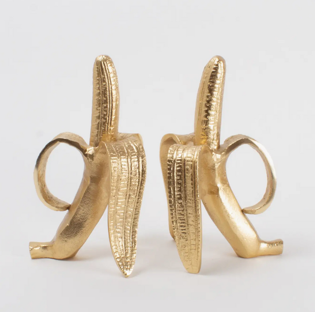 Banana Bookend Set