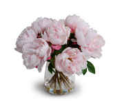 Peony Bouquet 15"H