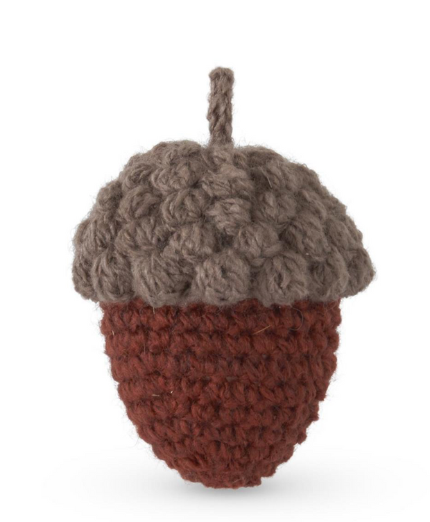 Handcrafted Knit Acorn