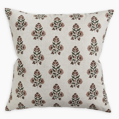 Ankara Rosewood Pillow