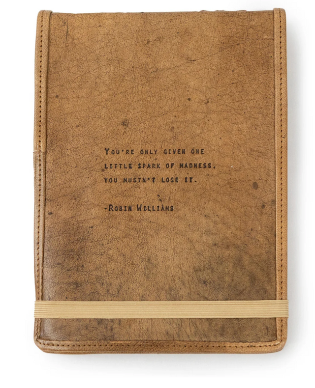 Large Robin Williams Leather Journal