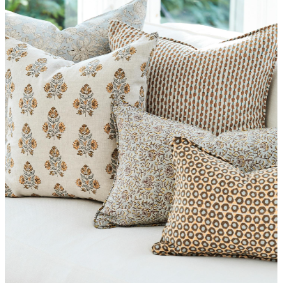 Ubud Light Egypt  Linen Pillow - 14