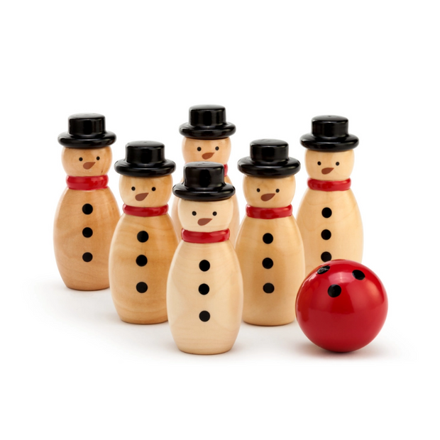 Snowman Bowling