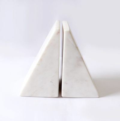 S/2 -  Marble Bookends