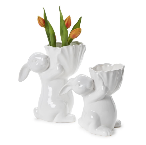 Easter Bunny Cachepots /Planter Decor