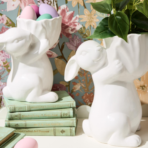 Easter Bunny Cachepots /Planter Decor