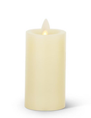 Ivory Wax Slim Luminara Indoor Candles