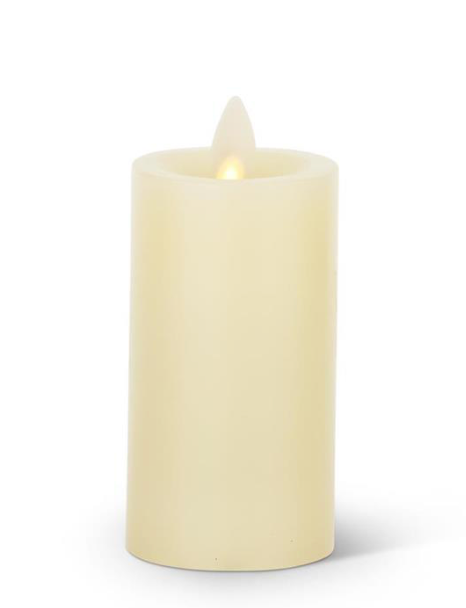Ivory Wax Slim Luminara Indoor Candles