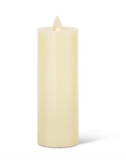 Ivory Wax Slim Luminara Indoor Candles
