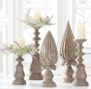 Ivory Wax Medium Luminara Indoor Candles
