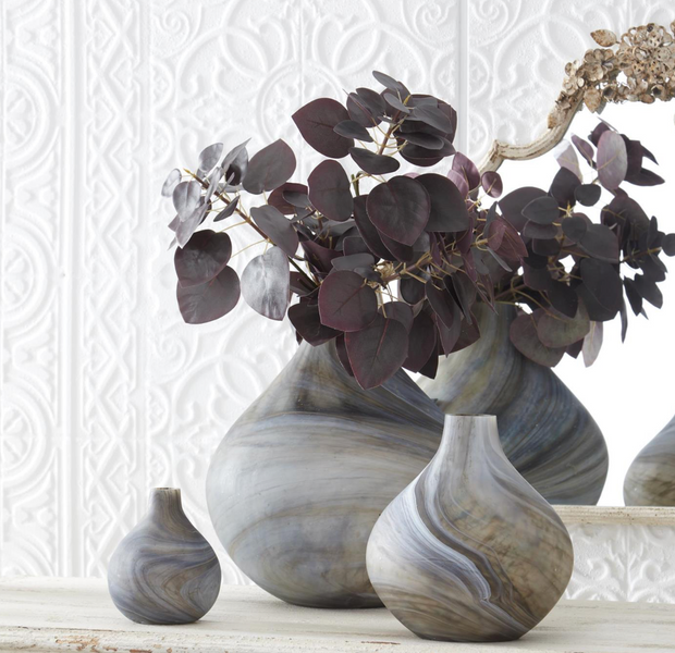 36 in Burgundy Flat Leaf Eucalyptus