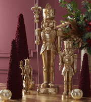 Gold Nutcracker w/ Star Sceptor
