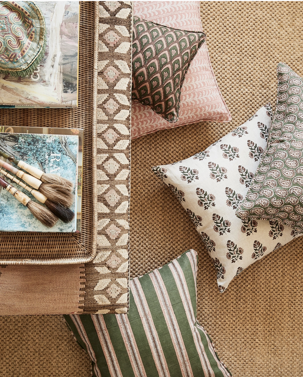 Buzios Rosewood Pillow