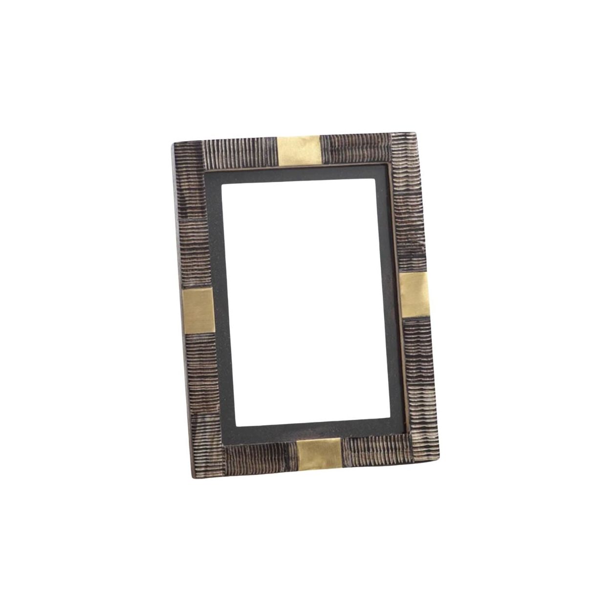 Lagos Horn and Brass Photo Frame - 5x7