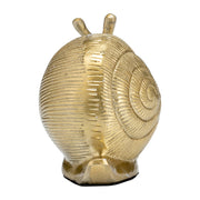 Gold Decorative Snail Figurine