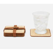 Kenneth Coasters w/ Strap