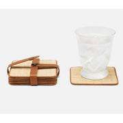 Kenneth Coasters w/ Strap