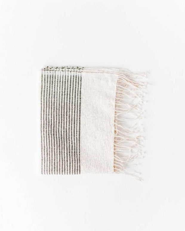 Riviera Striped Cotton Hand Towel | Handwoven in Ethiopia