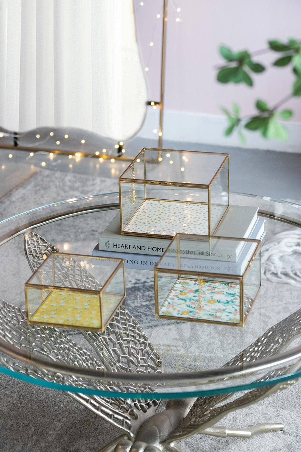 Marigold Glass Box