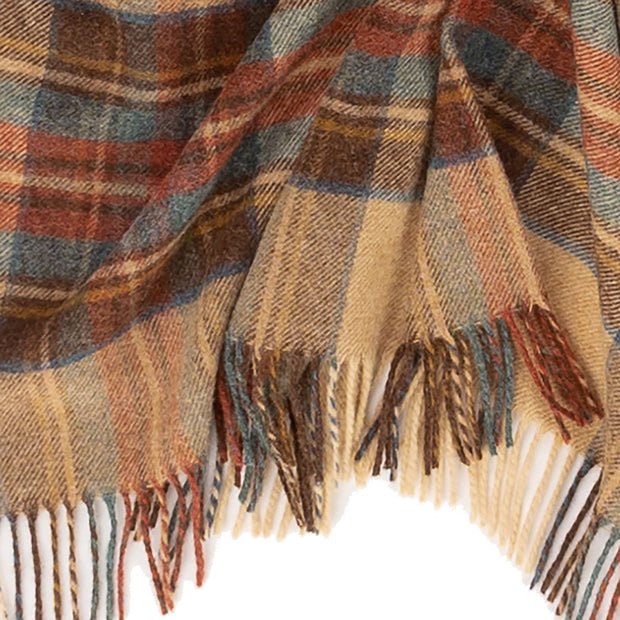 Highland Tweeds Shetland Lambs Wool Throw - Antique Dress