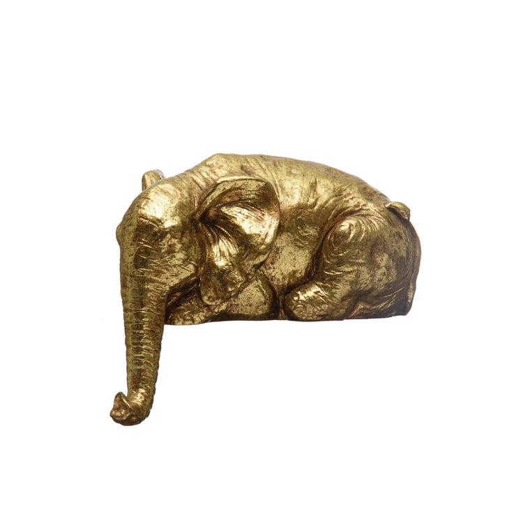 Resin Elephant Shelf Sitter