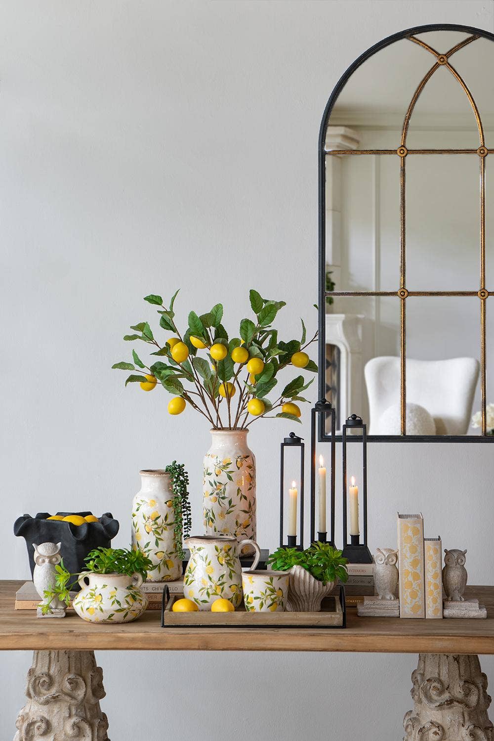 Lemon Harvest Vase