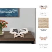 Tan Marble Bookstand