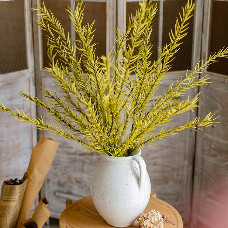 Flax Grass Stem in Yellow