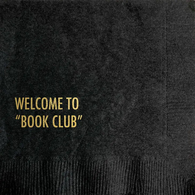Book Club - Cocktail Napkin
